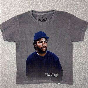Boyz The Hood Ice Cube Short Sleeve Tee - Grey Graphic T-Shirt New sz. 6/7